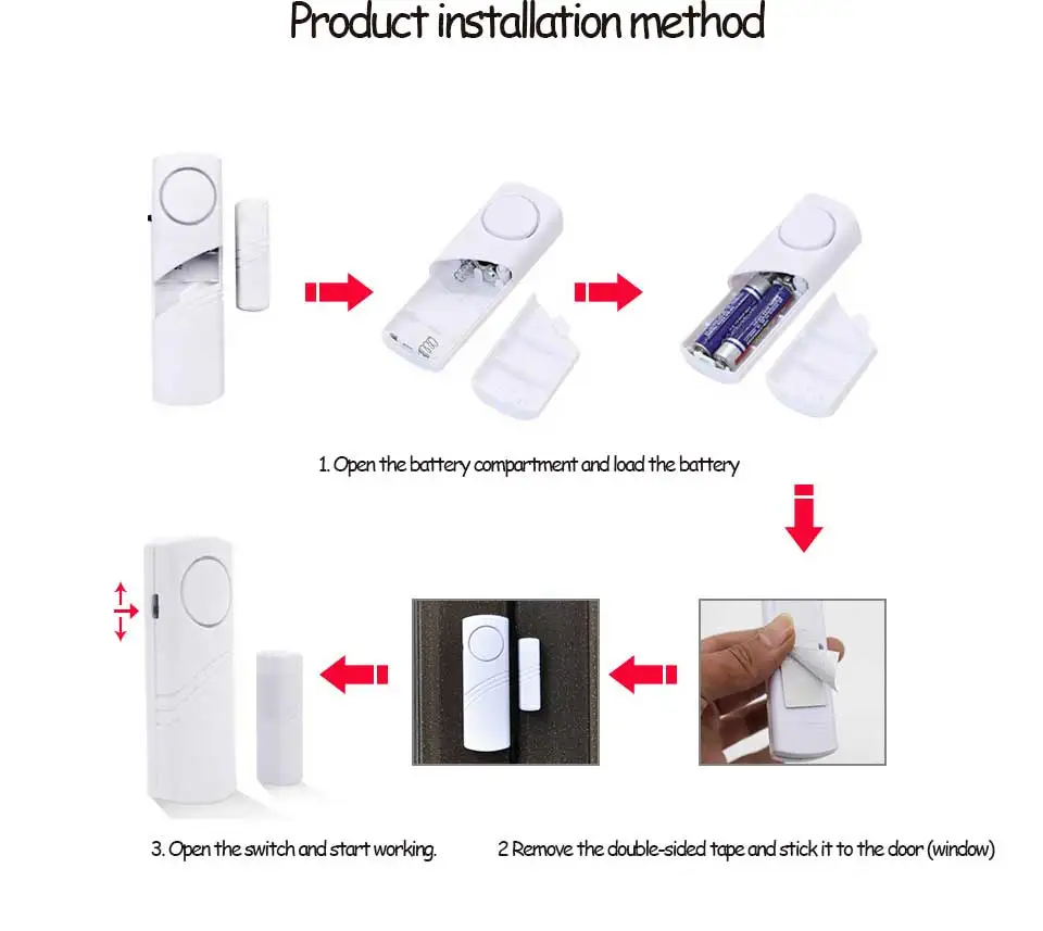 SEEGUARD дверь и окно охранная сигнализация домашняя дверь Беспроводная система безопасности дверь напоминание окно магазин дверь Магнитная