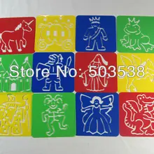 12 дизайн/Лот. фея Сказочный трафарет, PP трафареты для рисования для детей «Человек-паук», детские развивающие игрушки, игрушки для детей, картина, шаблон, искусство, stencil.12.5x12.5cm