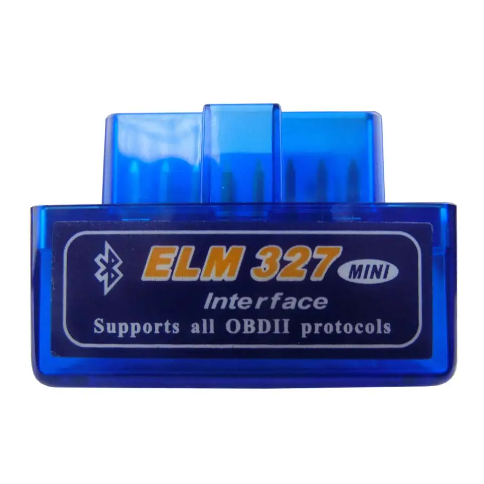 

Bluetooth Interface OBD 2 Elm-327 OBDII Auto Diagnostic Tool Scanner ELM 327 Works ON Android Torque/PC v 2.1 BT adapter