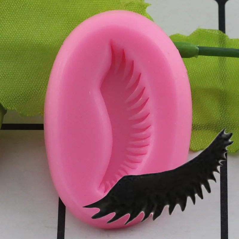3D Макияж Инструмент ресниц силиконовые формы кекс для выпечки DIY украшения инструменты шоколадная помадка для конфет форма для мастики