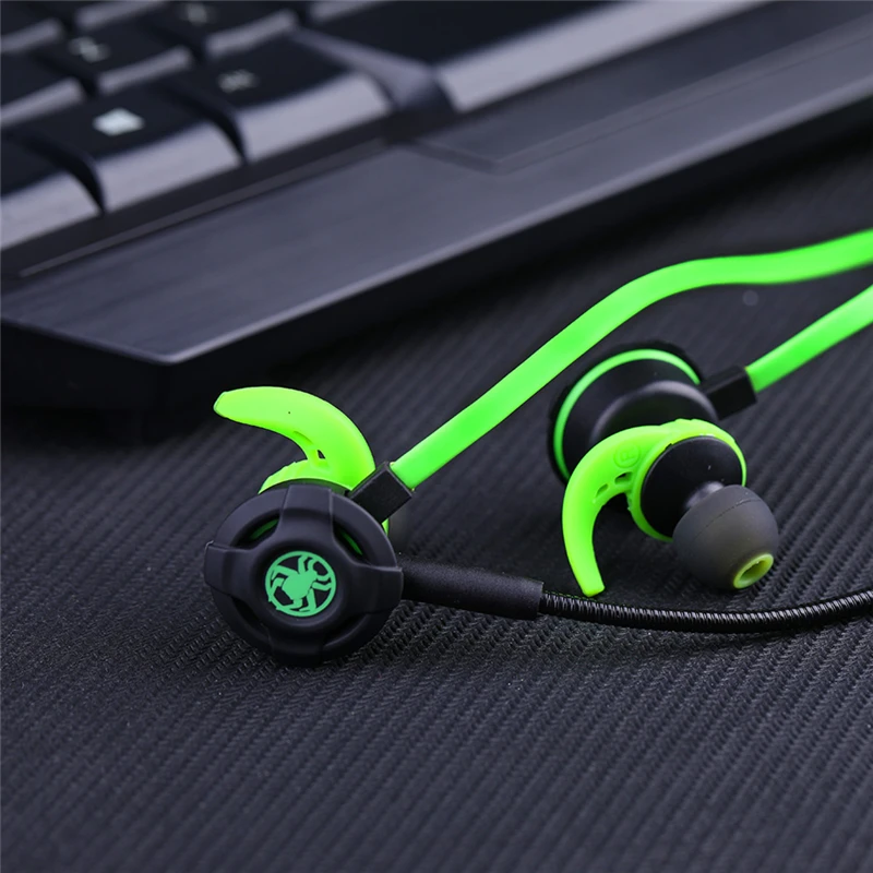 Hongsund G30 Игровые наушники в ухо стерео бас шумоподавление с микрофоном для