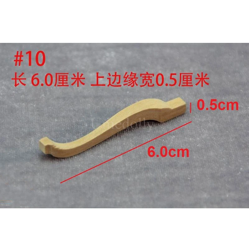 10개/몫 1:12 소형 인형의 집 테이블 의자 나무 DIY 가구 다리