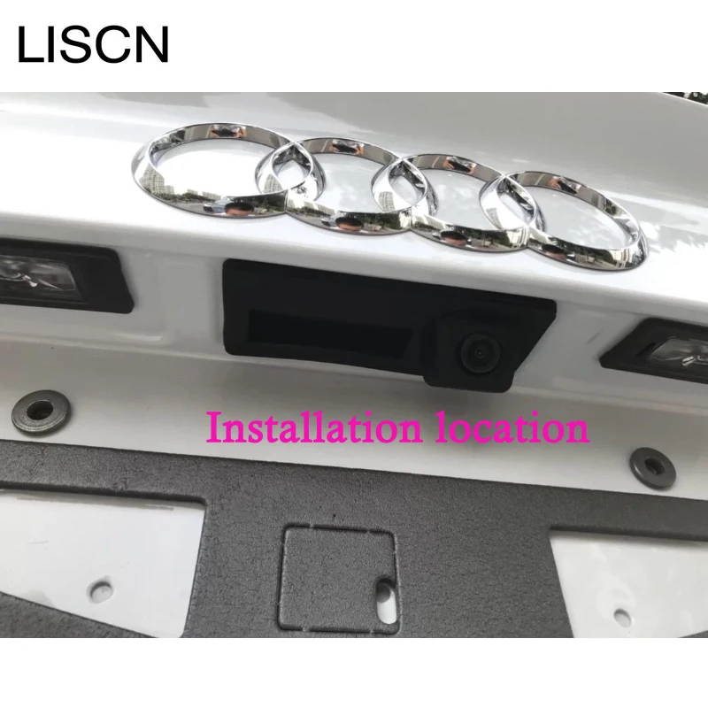 Caméra de recul pour Audi A4 B8 2010 ~ 2018 Interface Adpter Parking caméra de sauvegarde arrière connecter écran d'origine décodeur MMI