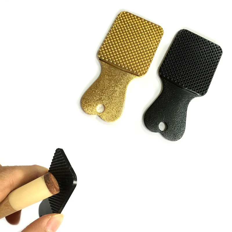 wholesale 2colors golden/black Metal Billiard Pool Cue Tip Tool Snooker