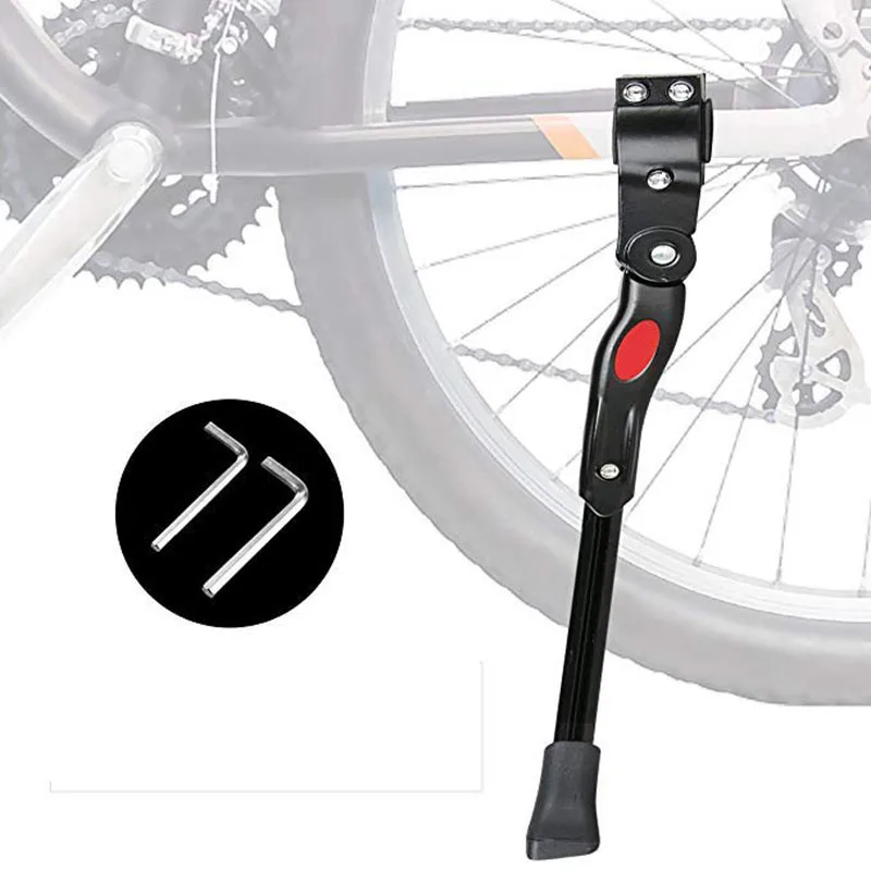 Bicycle Kick stand Parking Racks Bike Support Side Stand Foot Brace MTB Road Mountain Bike Stand for 20/24 /28 Inch 2 X Wrench afbeelding