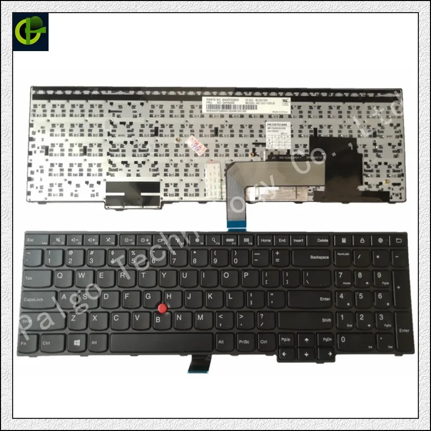  Original New English Keyboard for IBM Lenovo Thinkpad E550 E550C E555 E560 E560P E565 00HN000 00HN0