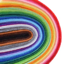 40/20 штук Non сплетенная ткань 1 мм Толщина Полиэстеровая листов украшения дома узор Комплект для шитья кукол ремесла J2Y