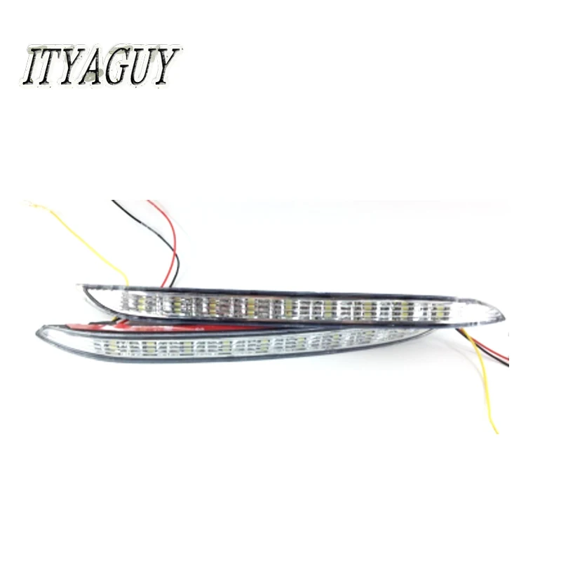 

2Pcs LED Daytime Running Light For KIAS kias K2 k2 New RIO DRL 2015 2016 Dimmed Function relay With Turning Signal Lights