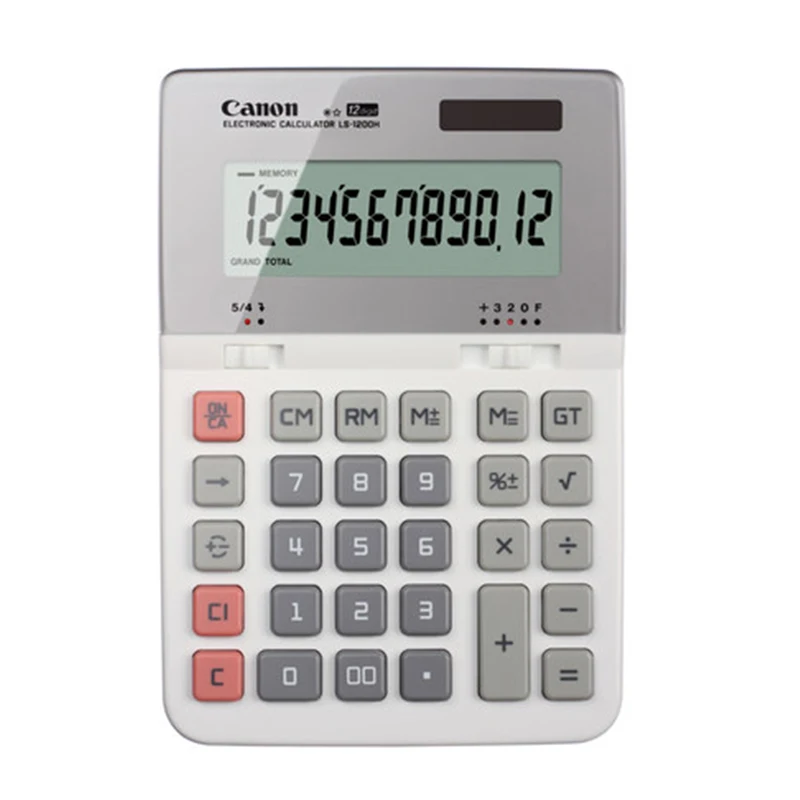 1 قطعة كانون LS-1200H احتكار حقيقي مكتب الملكة المالية حاسبة الكمبيوتر