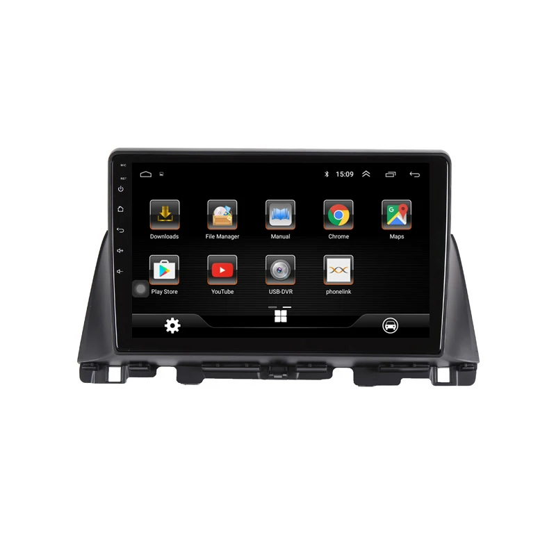 Discount 10.1 inch Android 8.1 Car DVD Player GPS for KIA K5 OPTIMA 2016-2018 2019 audio car radio stereo navigator with bluetooth wifi 2