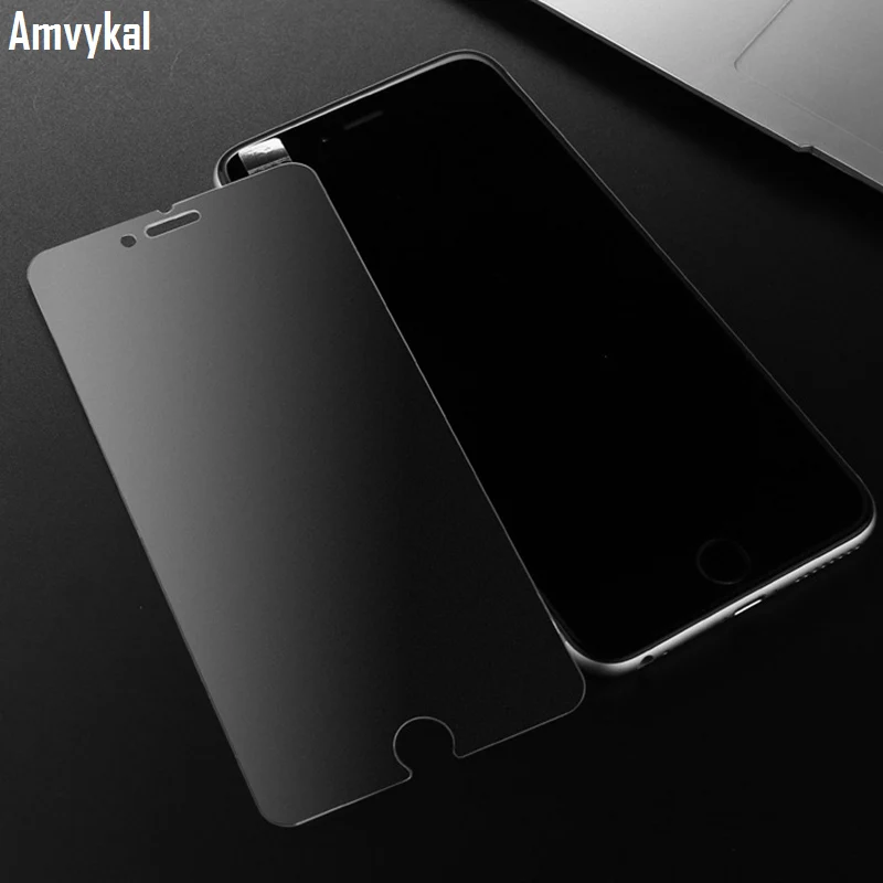 Amvykal For iphone X 6 6s 7 8 Tempered Glass Screen