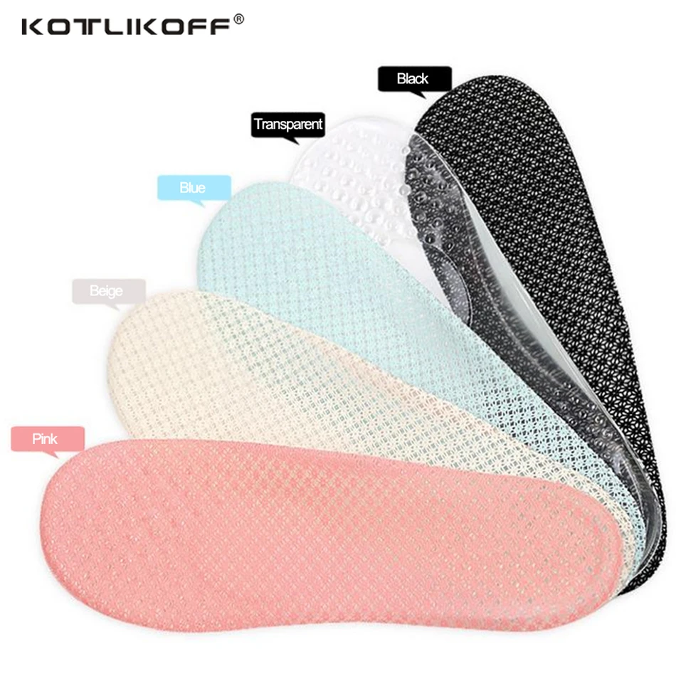New Non Slip Women Gel 3/4 Length Arch Support Anti slip Massaging