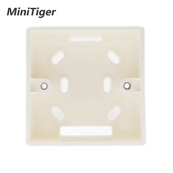 

Minitiger External Mounting Box 86mm*86mm*34mm for 86mm Standard Touch Switch and Socket Apply For Any Position of Wall Surface
