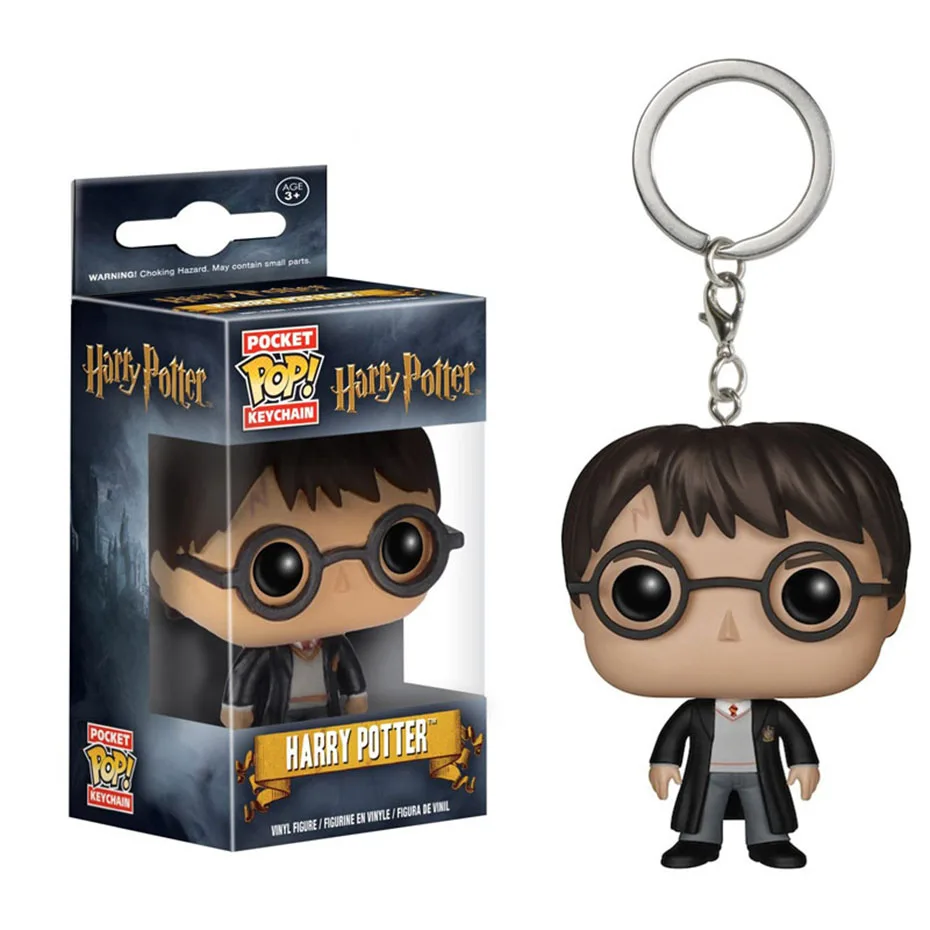 FUNKO POP Frozen Harri Potter серия Q версия брелки Гермиона Грейнджер Лорд Волдеморт Северус Снейп Добби с коробкой - Цвет: Harry Potter