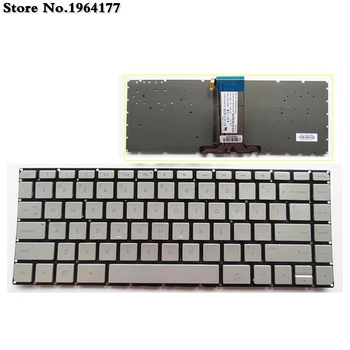 

US FOR HP 14-AB 14-ab011TX ab141TX ab005TX ab010 ab009 14-ab158tx ab159tx Ab166us English laptop keyboard silver