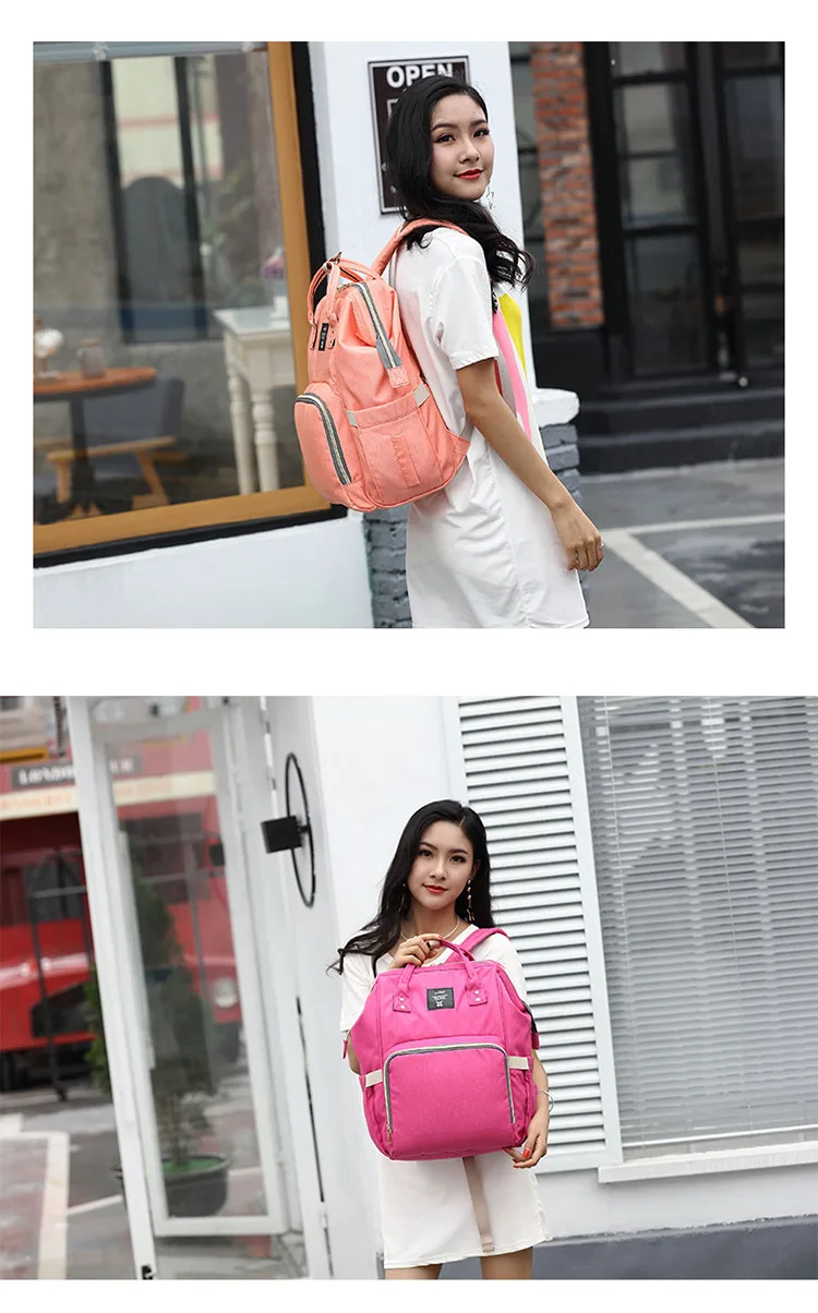 Модная сумка для подгузников для мам, брендовая Большая вместительная детская сумка, рюкзак для путешествий, дизайнерская сумка для ухода за ребенком, женская сумка