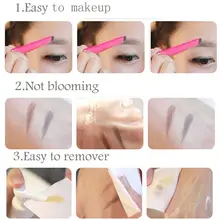 1 шт., женский, Дамский, водонепроницаемый, стойкий, черный, коричневый карандаш для бровей, коричневая ручка для глаз, макияж, косметические инструменты для красоты