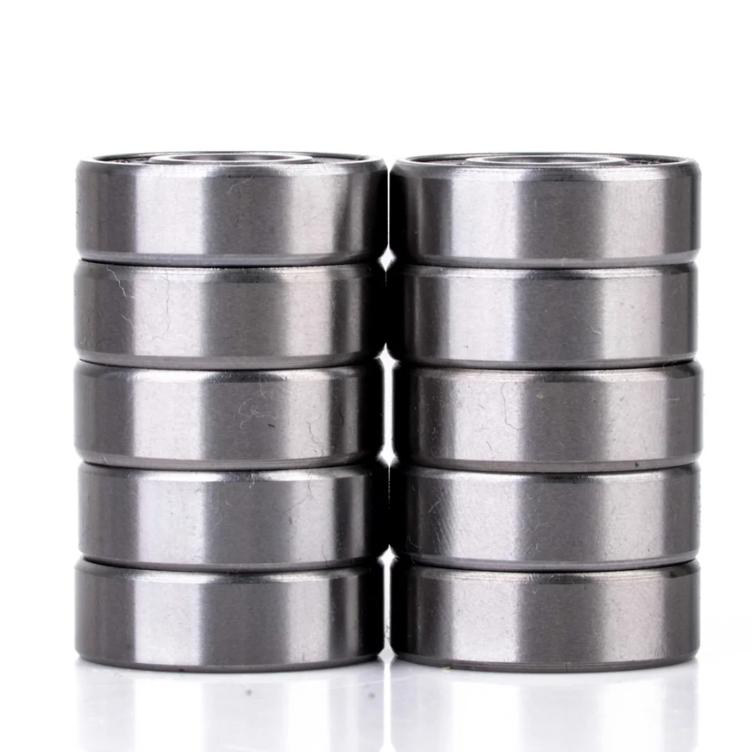 10Pcs Miniature Bearings 8x22x7mm Rubber Sealed 608-2RS Miniature Ball Bearing Deep Groove Mayitr Mechanical Hardware