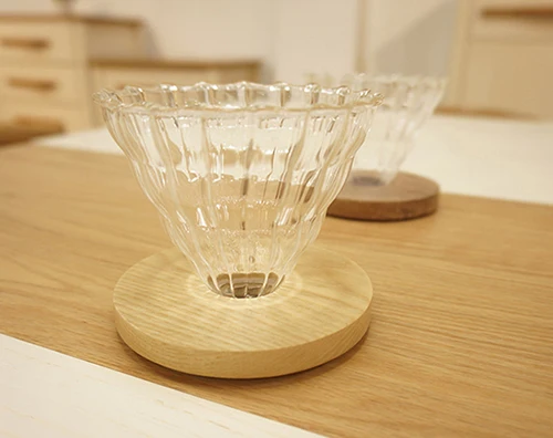 Glass Coffee Dripper, Size 02, Wood (13)-2