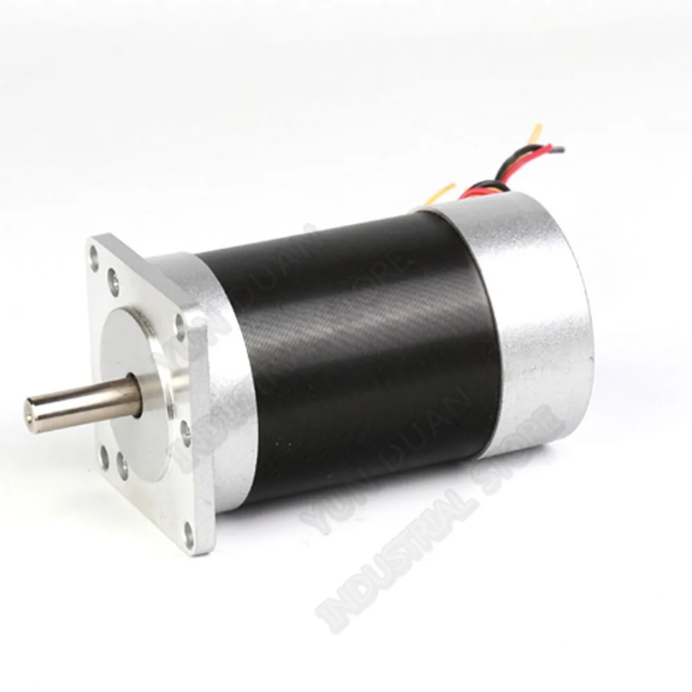 

DC24V 100W Nema23 Brushless motor 0.33Nm 47Oz-in 57mm high speed 3000rpm Hall sensor 3PH 8mm shaft BLDC