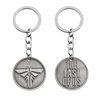 Mode créatif Double face lettres le dernier de nous pendentif Final porte-clés en métal porte-clés étudiant cadeau bijoux ► Photo 1/6