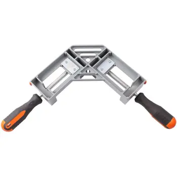 

Double Handle Right Angle Clamp 90 Degrees Welding Clamp Carpenter Woodworking Tool