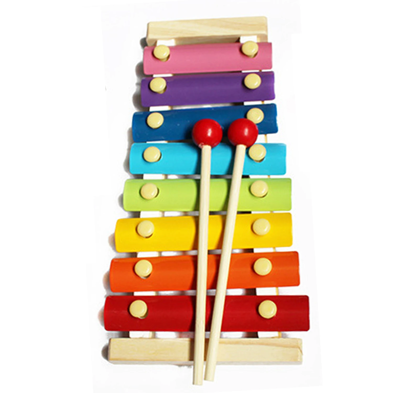 14 шт. детский деревянный ксилофон колокольчик погремушки музыкальные ударные инструменты набор для детей Обучающие игрушки подарки