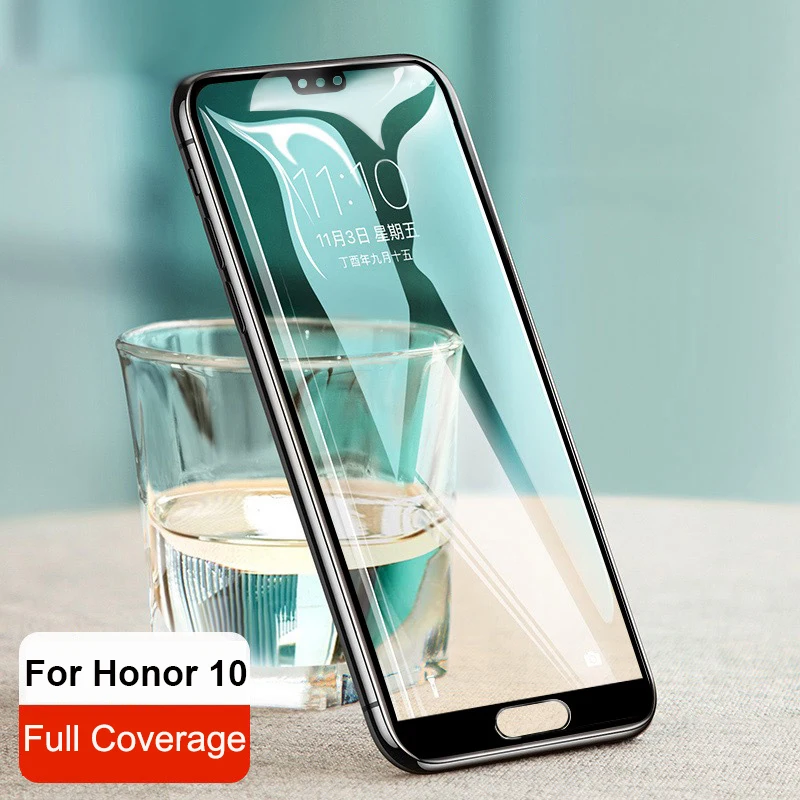 WeeYRN 9H защитное стекло на хонор 10 / honor View закаленное Экран протектор Стекло Huawei Honor