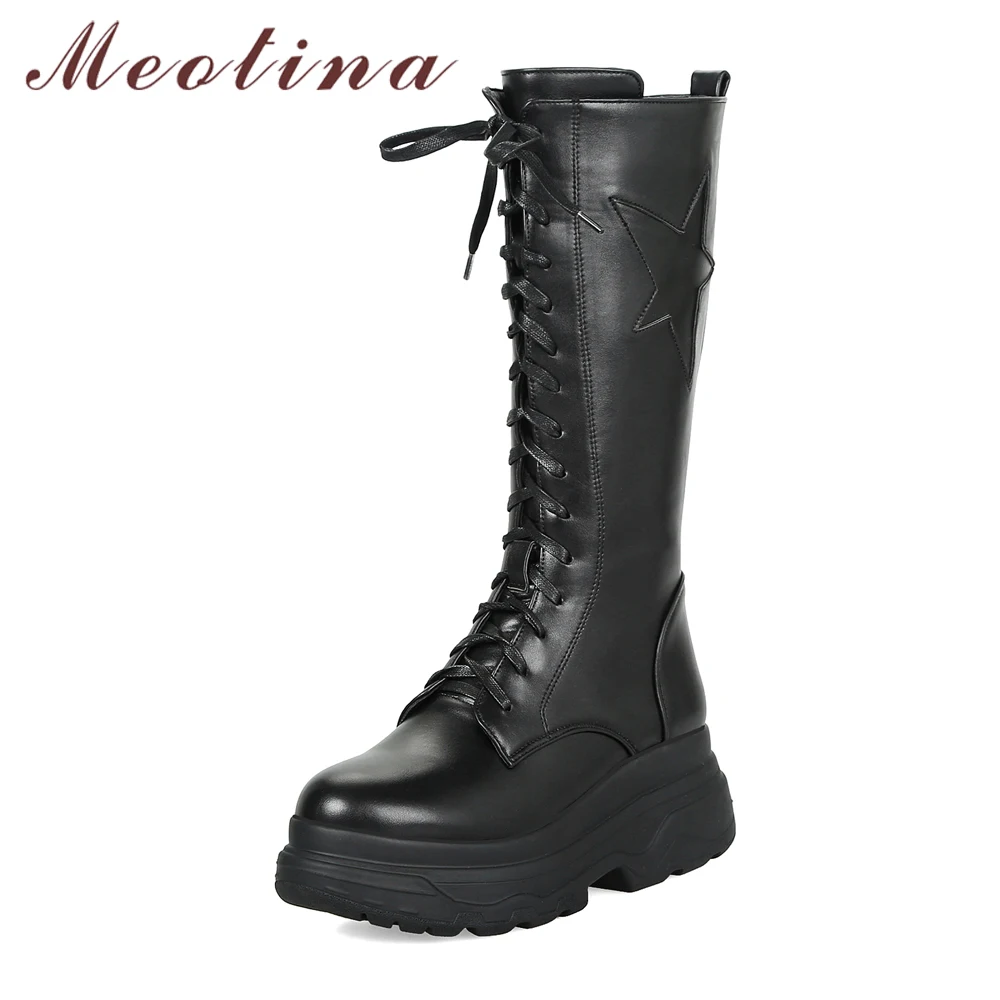 mid calf lace up high heel boots
