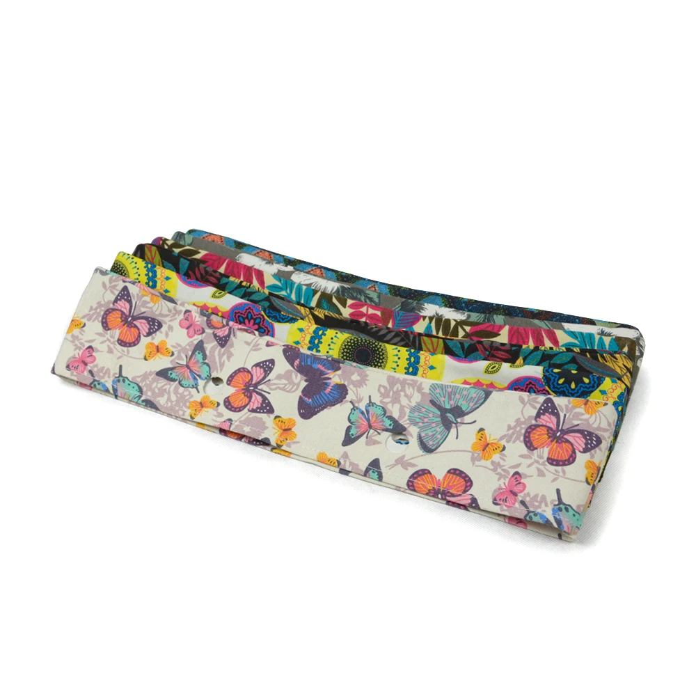 New Summer Classic Mini Floral Fabric Trims Covers Cotton Fabric Thin Decoration for Obag Handbags O Bag Body for Autumn Spring