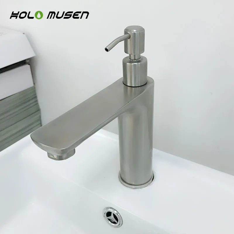  Touch Faucet with Soap Dispenser (4)