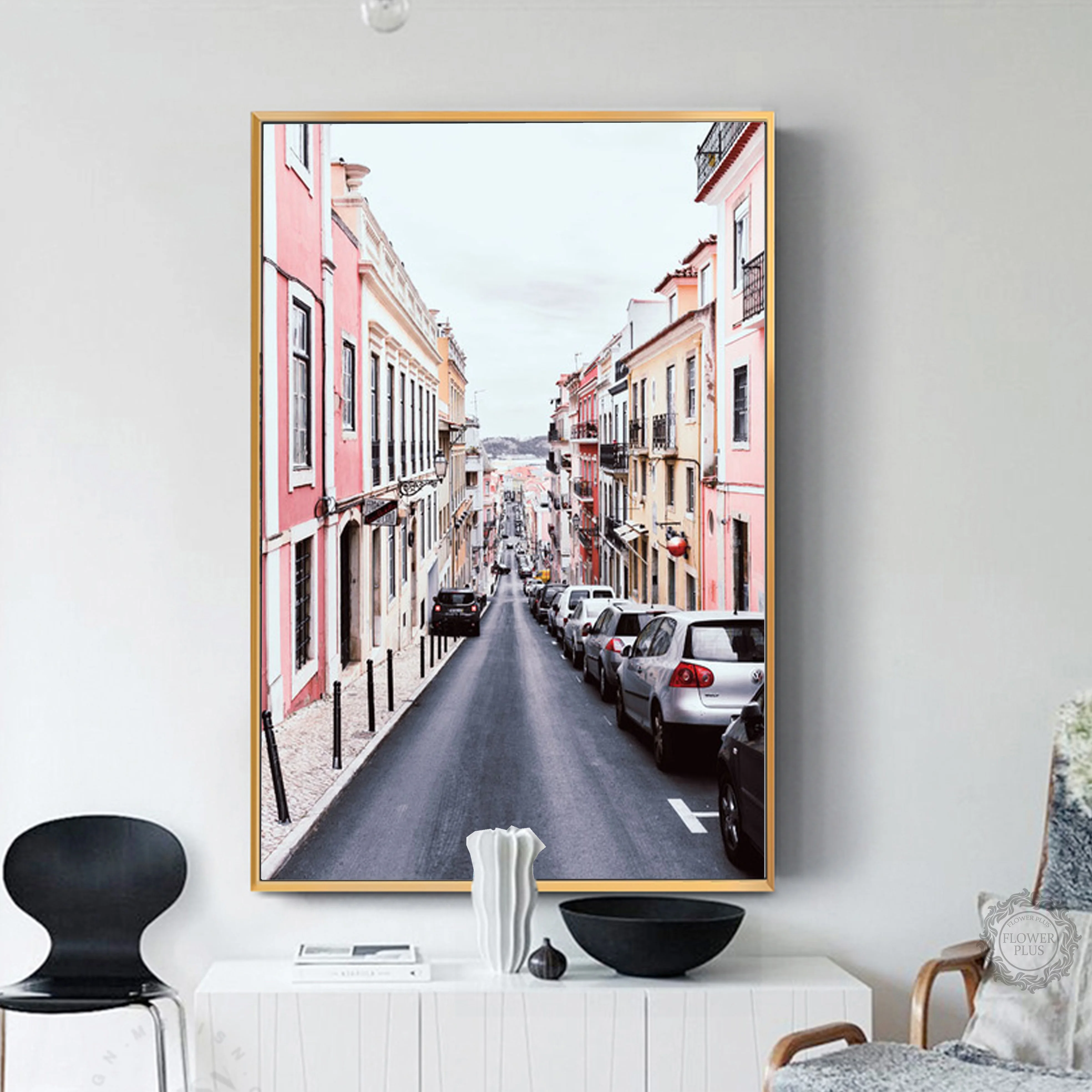 Cuadros De Pared De Arte De La Pared De La Bicicleta De La Casa