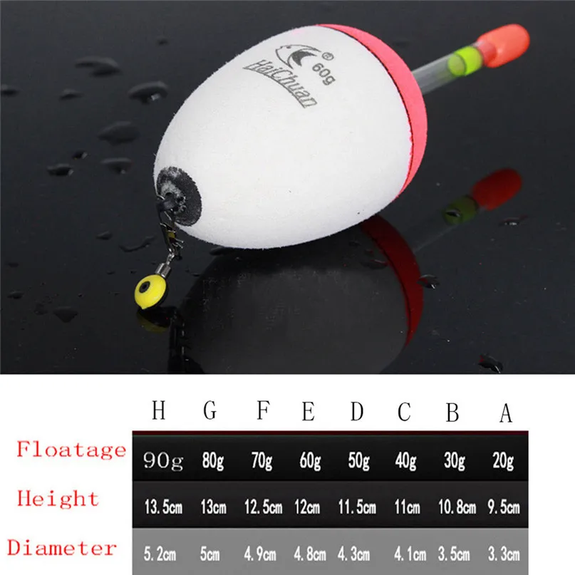 Fishing Float Fishing Tackle Tool Upgraded version Fishing Float Bobber luminous Sticks Pot-bellied Belly Fishing #2d20 (12)