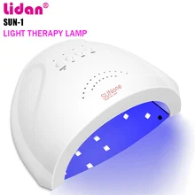 LIDAN sunone Cabine Lampara 48 Вт УФ-сушилки для ногтей, гелевая светодиодная сушилка для маникюра Unhas SUN 1 подписчик+ скидка 3
