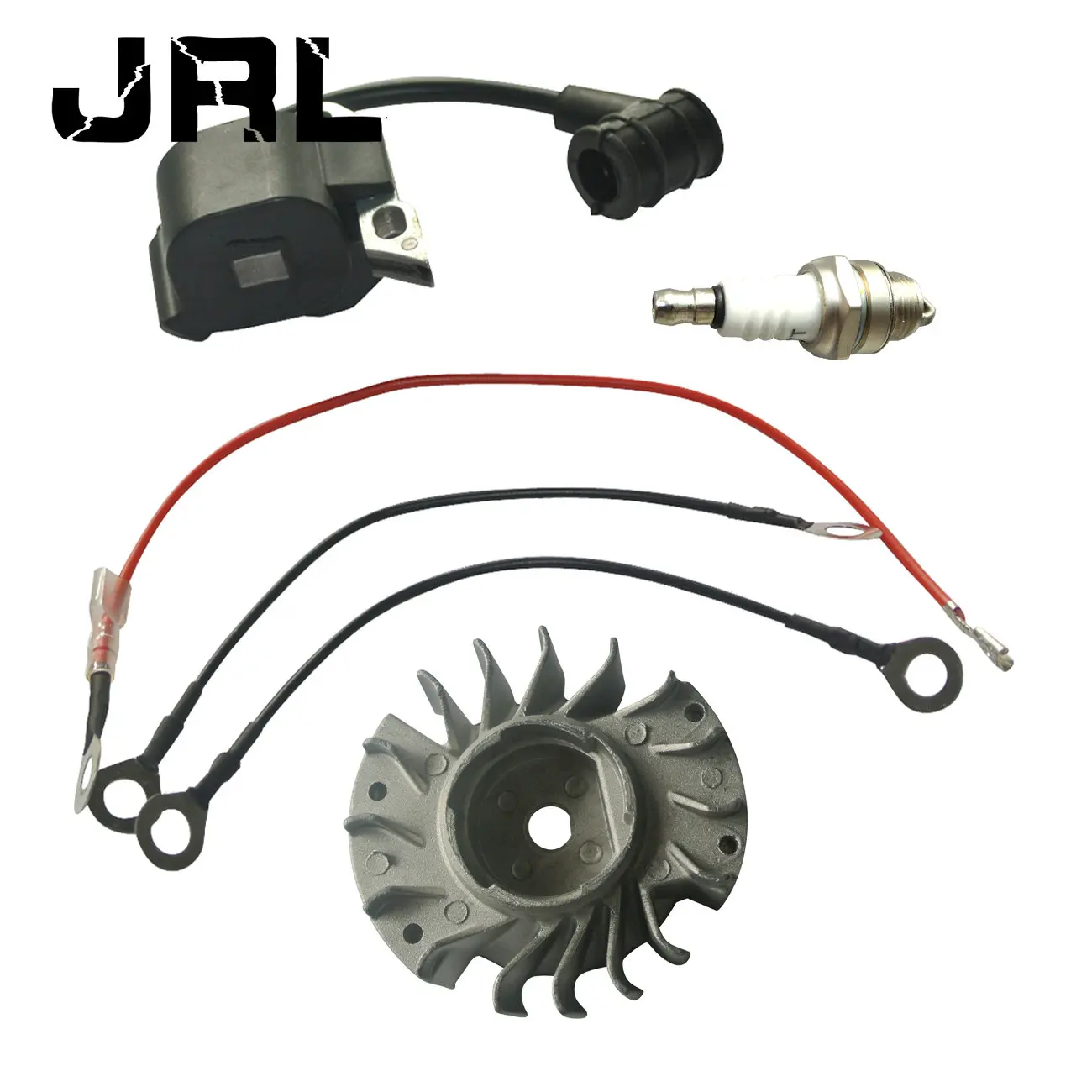 

Flywheel & Ignition Coil & Spark Plug Fit Stihl 018 MS180 Chainsaw Engine Motor