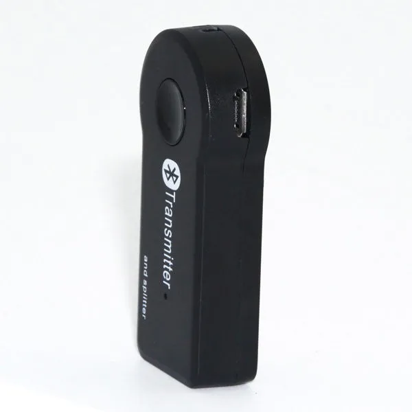 От 1 до 2 многоточечный Беспроводной 3,5 мм Bluetooth V3.0 аудио передатчик, периферийное устройство со стерео-разъемом адаптер переменного тока, для iPhone iPod Смарт ТВ DVD MP3