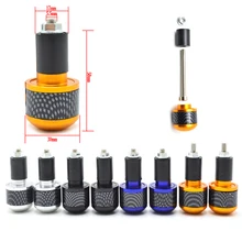 2 шт. алюминиевый 7/8 дюймов руль мотоцикла шестерни сбалансированный штекер универсальная защита рукоятки слайдер для Honda Kawasaki Suzuki