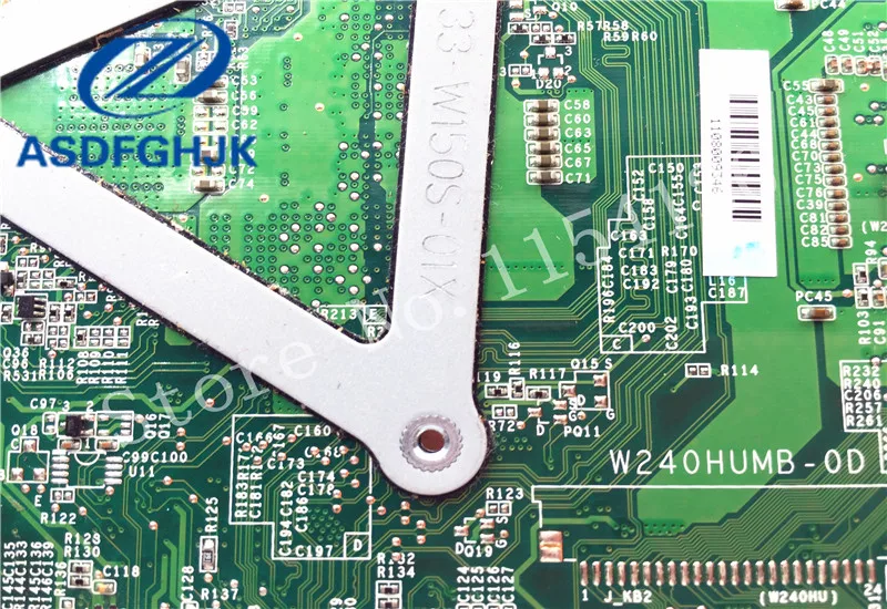 اللوحة لابتوب Hasee ل رايثيون ل CLEVO W251HU اللوحة 6-71-w24h0-d02a GP DDR3 المتكاملة 100% اختبار موافق
