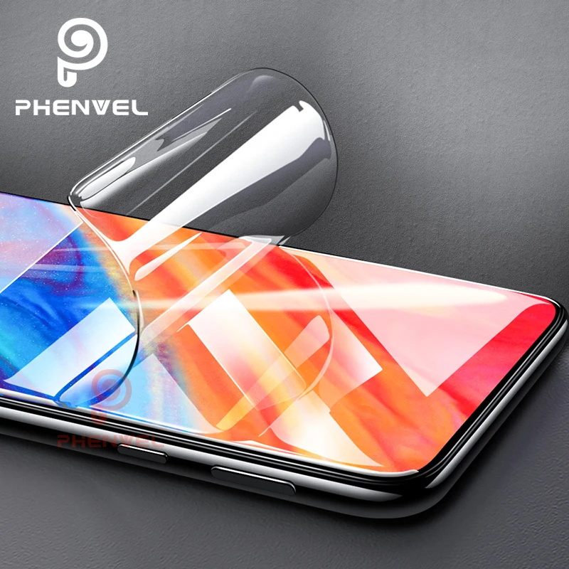 Тонкая Гидрогелевая пленка Phenvel для xiaomi mix 2 3 2s защитная экрана гибкая гелевая 3D