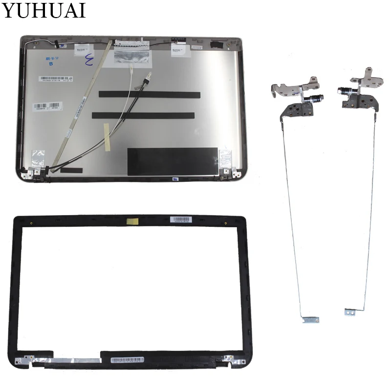 

New For Toshiba Satellite P55t P55t-A LCD Back COVER TouchScreen/LCD Bezel Cover/LCD HINGES L+R