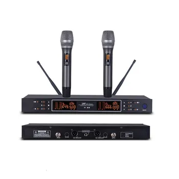 

Bolymic Dual Handheld Wireless Microphones System KTV Karaoke Microphones Singing Mike For KTV ,Karaoke,church