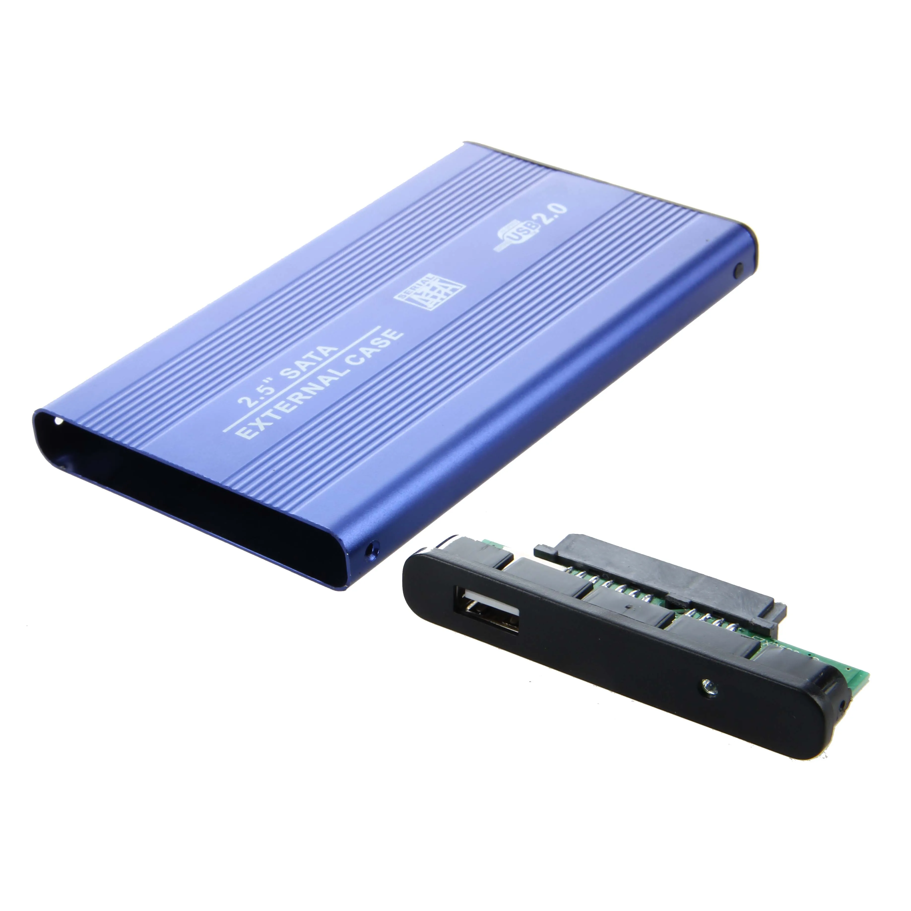 2.5-inch SATA HDD Enclosure, Blue Version 2