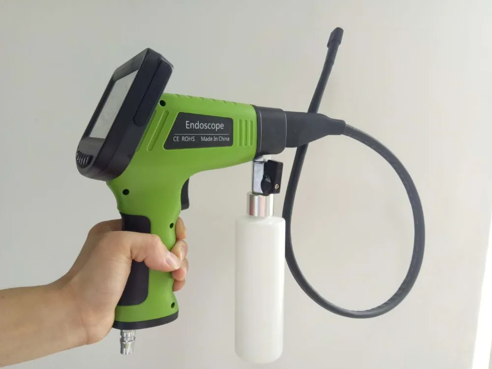 4 3 inch Monitor Detachable Car Air conditioner Evaporator visual cleaning borescope AV Spraying Handheld