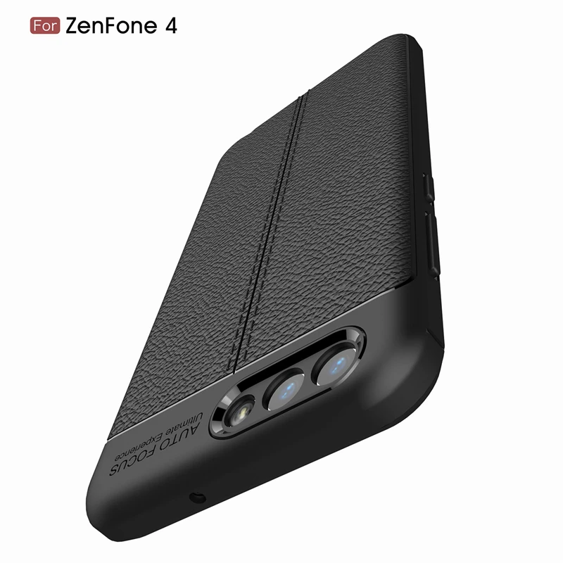 Litchi strip silicone case for Asus Zenfone 4 ZE554KL (11)