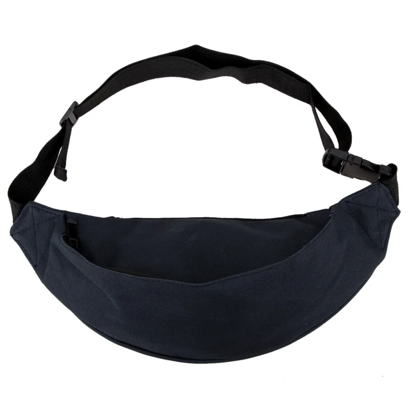 

Waist Bag Casual Packs Unisex Running Belt Men Women Travel Money Phone Waist Bags Fanny Packs Black Blue bolso cintura