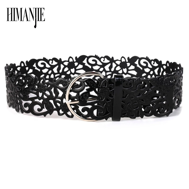 

101cm Female Women Girl Belt Soft Imitation Leather Wide Self Tie Wrap Around Waist Waist Ornament Dress Belt