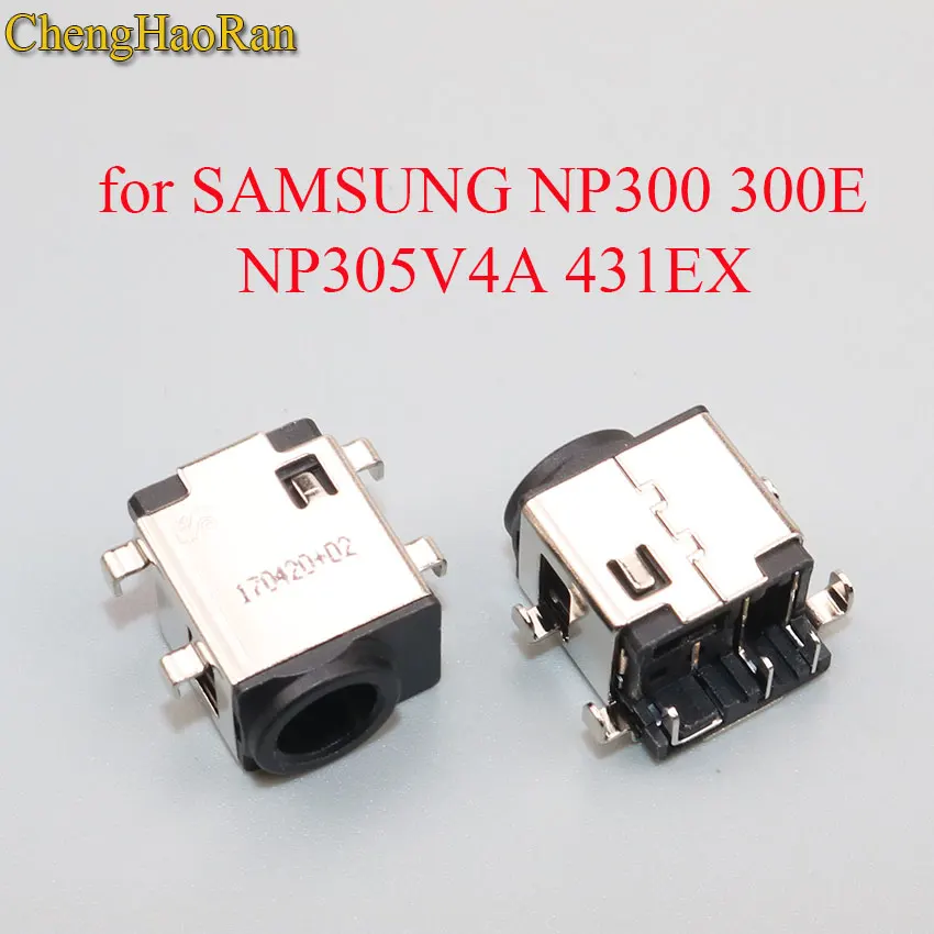 

ChengHaoRan 1-5 PCS for SAMSUNG NP300 300E NP305V4A 431EX 350U2B NP300E4A NP 550P5C NP305E5A DC Jack connector dc power