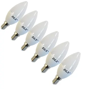 

Bulb candle led 4 W light Blanca Pack 6