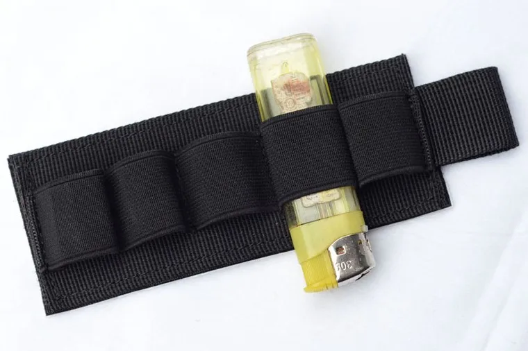 ROCOTACTICAL страйкбол для перезарядки ружья Buttcuff Shotgun Shell Ammo Pouch MOLLE system Ready Pouch кобура для страйкбола 5rd Shell Holder - Цвет: Black