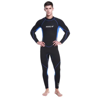 

2019 Man 3MM Sunblock Neoprene Wetsuit for Scuba Diving Surfing Swimming Full Body One-Piece Snorkeling Diving Suit for Men